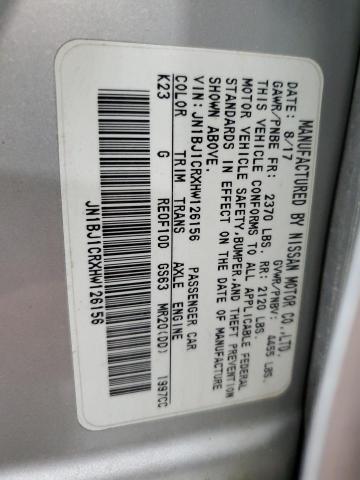 2017 NISSAN ROGUE SPT JN1BJ1CRXHW126156