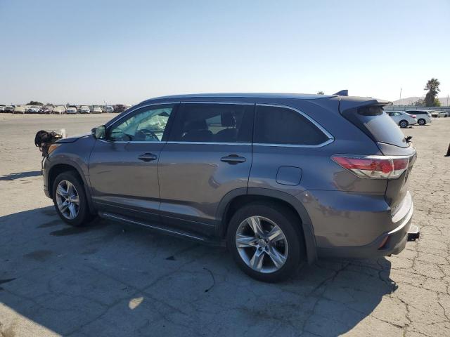 TOYOTA HIGHLANDER 2015 gray  gas 5TDDKRFH7FS114256 photo #3