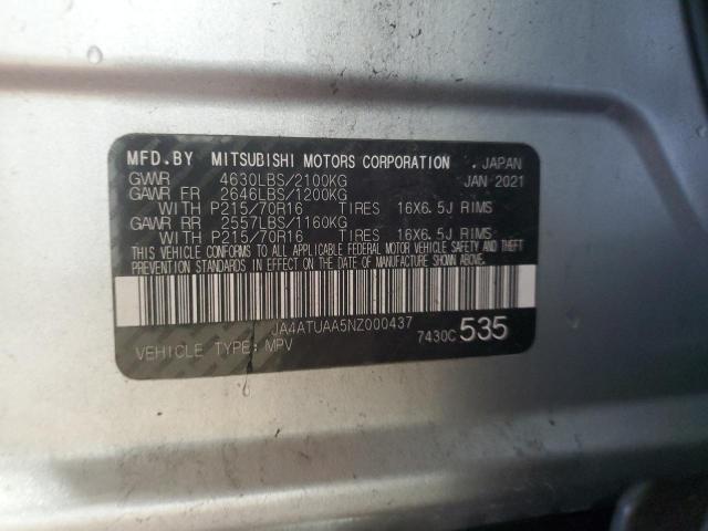 2022 MITSUBISHI ECLIPSE CR JA4ATUAA5NZ000437