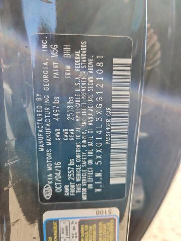 2016 KIA OPTIMA LX 5XXGT4L3XGG121081