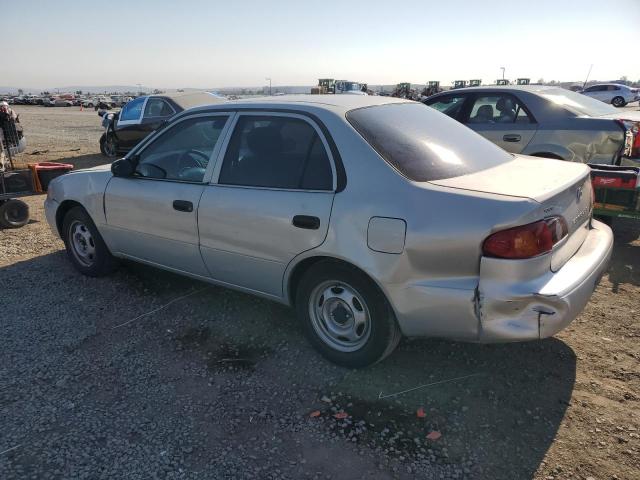 TOYOTA COROLLA CE 2002 gray  gas 1NXBR12E52Z611887 photo #3
