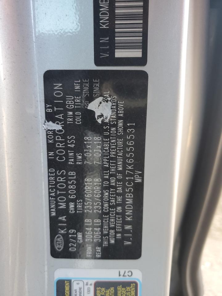 Lot #3284112534 2019 KIA SEDONA LX