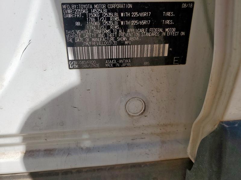 2018 TOYOTA RAV4 LE - JTMZFREV4JJ203130