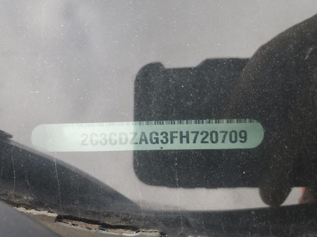 2015 DODGE CHALLENGER 2C3CDZAG3FH720709