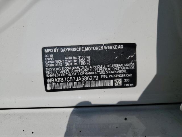 2018 BMW 340 XI WBA8B7C57JA586279
