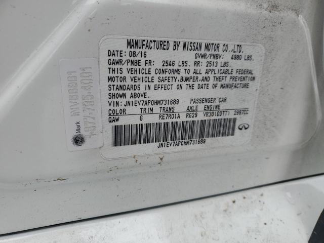 2017 INFINITI Q50 PREMIU JN1EV7AP0HM731689