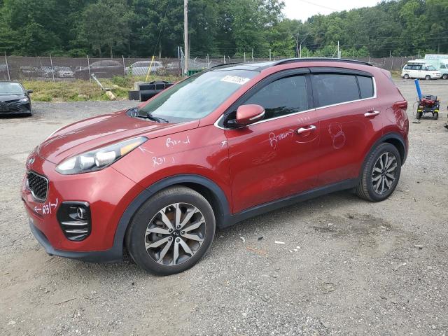 KIA SPORTAGE E 2018 red  gas KNDPN3AC6J7487837 photo #1
