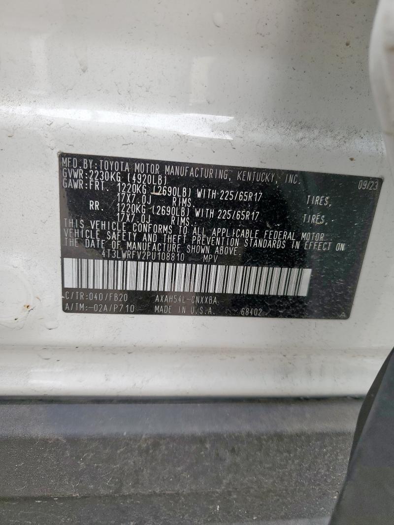2023 TOYOTA RAV4 LE - 4T3LWRFV2PU108810