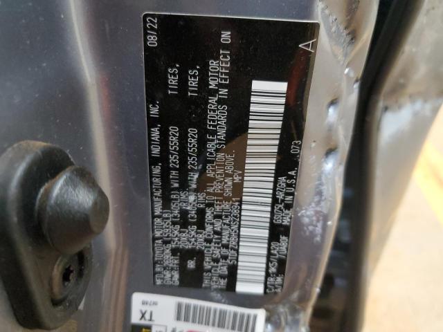 2022 TOYOTA HIGHLANDER PLATINUM 5TDFZRBH5NS238941