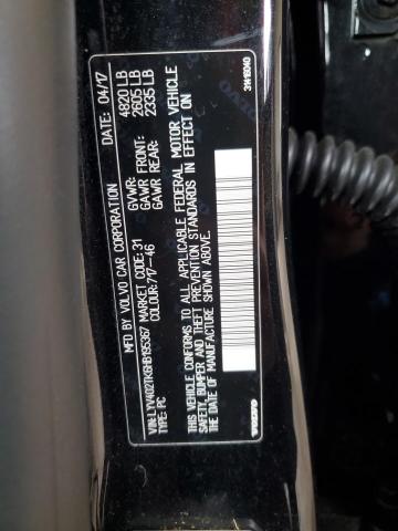 2017 VOLVO S60 PREMIE LYV402TK6HB195367