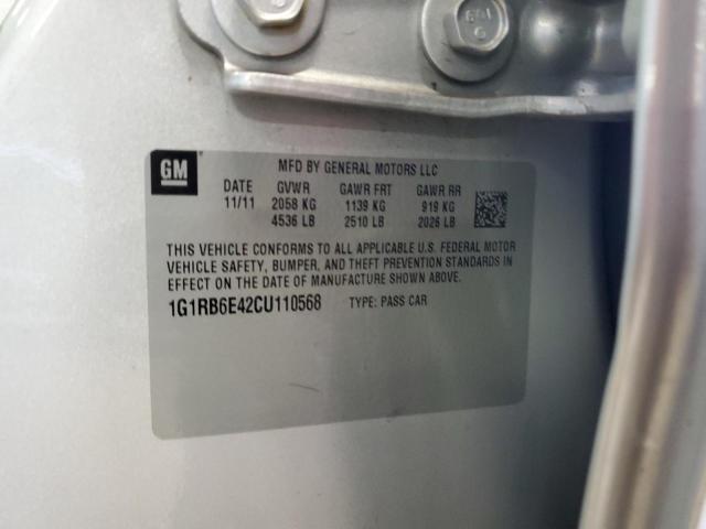 2012 CHEVROLET VOLT - 1G1RB6E42CU110568