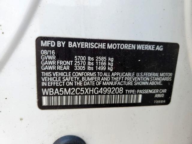 2017 BMW 535 IGT WBA5M2C5XHG499208