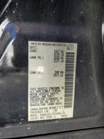 2017 NISSAN ALTIMA 1N4AL3AP2HC498727