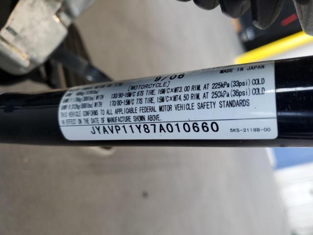 2007 YAMAHA XVS1100 JYAVP11Y87A010660