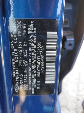 2015 HYUNDAI ACCENT GS - KMHCT5AE6FU224589