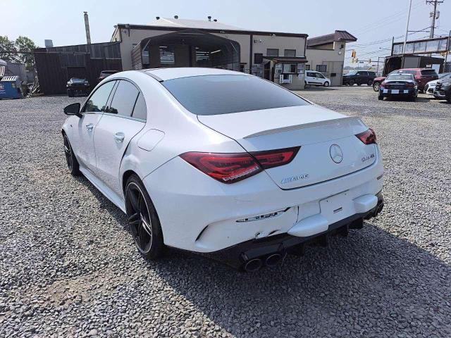 MERCEDES-BENZ CLA 45 AMG 2021 white  gas W1K5J5DB2MN187963 photo #3