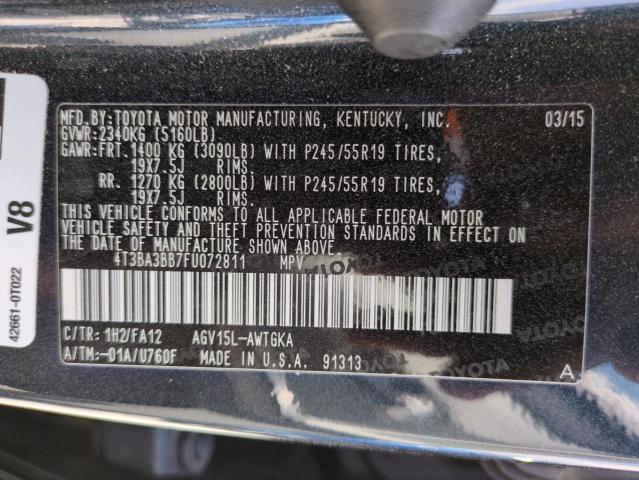 2015 TOYOTA VENZA LE - 4T3BA3BB7FU072811