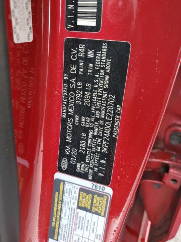2020 KIA FORTE FE 3KPF24AD0LE220702