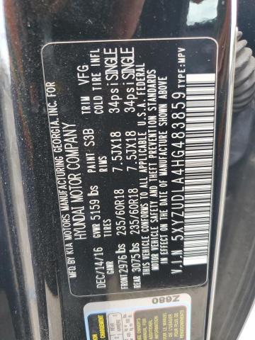 2017 HYUNDAI SANTA FE S - 5XYZUDLA4HG483859