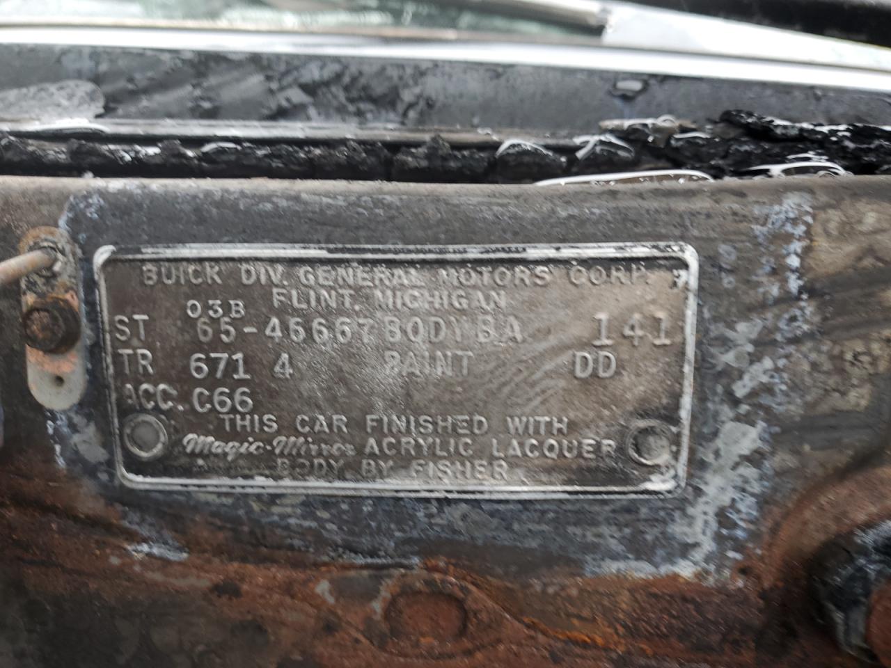 Lot #3286502207 1965 BUICK WILDCAT