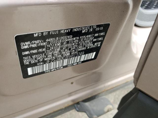 2015 SUBARU FORESTER 2 JF2SJADC7FH813749