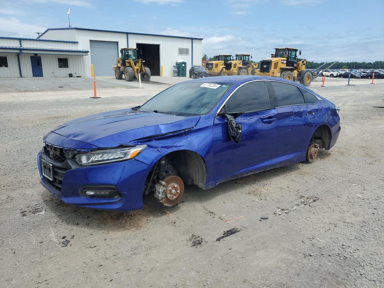 Lot #3302908054 2020 HONDA ACCORD SPORT