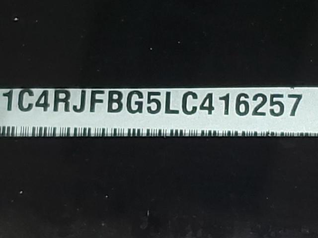 2020 JEEP GRAND CHER 1C4RJFBG5LC416257