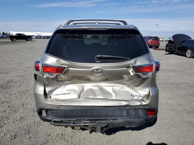 2015 TOYOTA HIGHLANDER XLE 5TDJKRFH2FS163657
