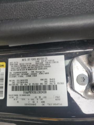 2016 FORD MUSTANG 1FA6P8TH3G5303430