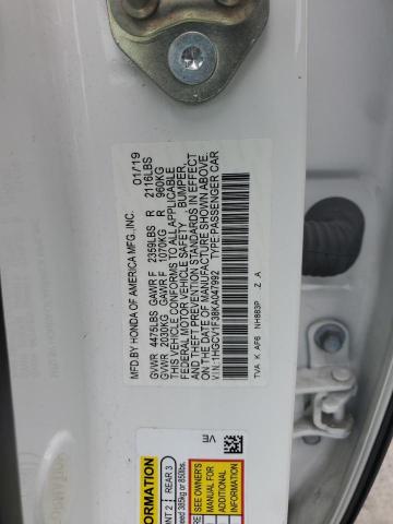 2019 HONDA ACCORD SPO 1HGCV1F38KA047992