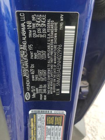 2022 HYUNDAI TUCSON SEL - 5NMJB3AE5NH022996