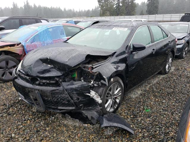 TOYOTA CAMRY LE 2015 black  gas 4T1BF1FKXFU012465 photo #1