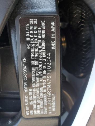 2025 SUZUKI GSX-R750 - JS1GR7MA7S7102044