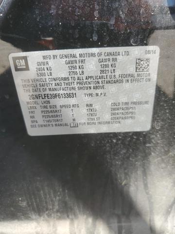 2015 CHEVROLET EQUINOX LT - 2GNFLFE39F6133631