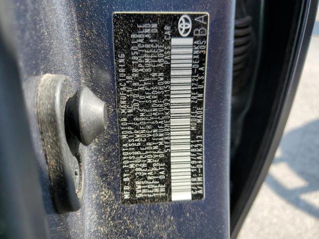 2019 TOYOTA COROLLA L 5YFBURHE0KP921158