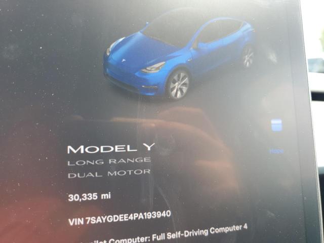 2023 TESLA MODEL Y 7SAYGDEE4PA193940
