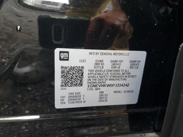 2023 CHEVROLET TRAVERSE LT 1GNEVHKW0PJ334242