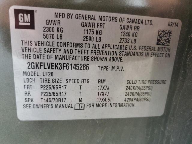 2015 GMC TERRAIN SLE 2GKFLVEK3F6145286