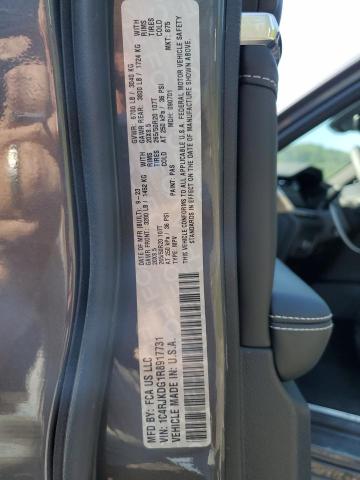 2024 JEEP GRAND CHEROKEE L OVERLAND 1C4RJKDG1R8917731