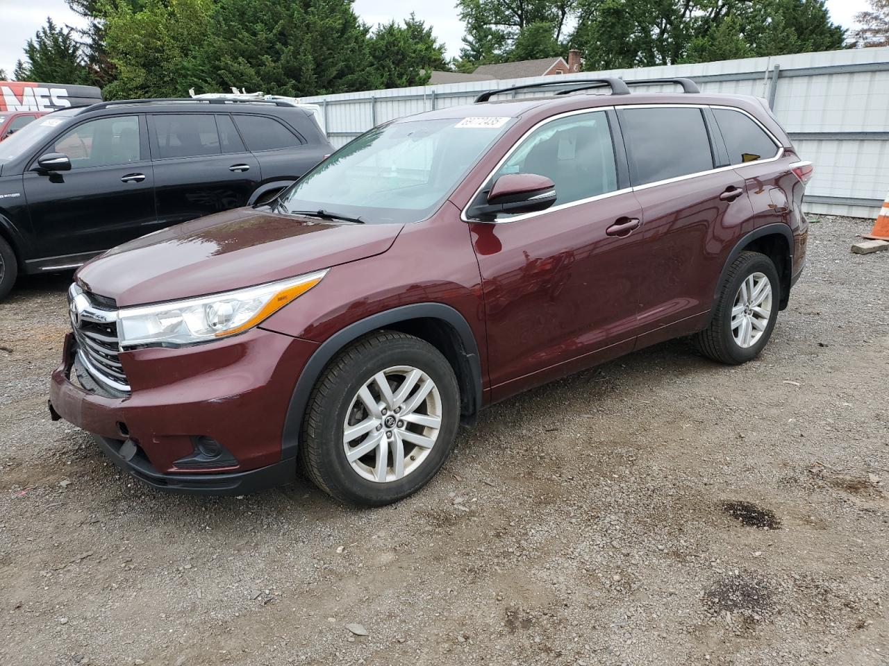 TOYOTA HIGHLANDER LE