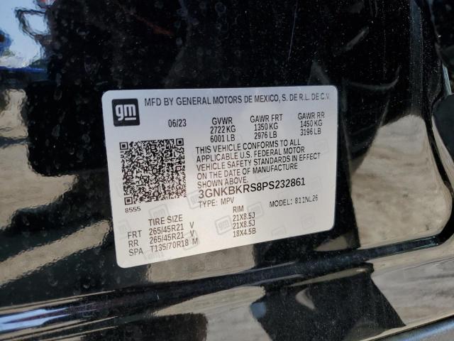 2023 CHEVROLET BLAZER RS 3GNKBKRS8PS232861