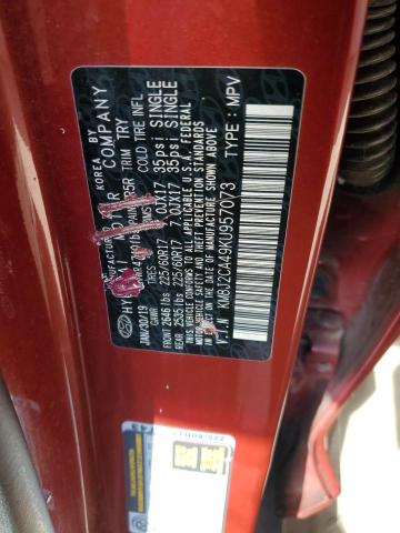 2019 HYUNDAI TUCSON SE KM8J2CA49KU957073