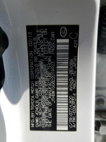 2013 LEXUS ES 300H - JTHBW1GG8D2019923