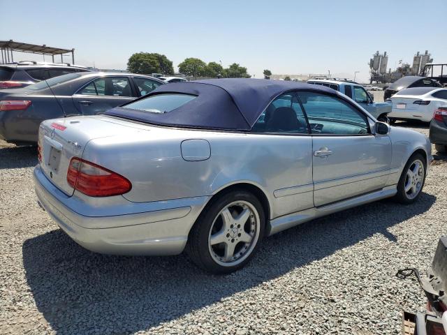 MERCEDES-BENZ CLK 55 AMG 2002 silver converti gas WDBLK74G32T120124 photo #4