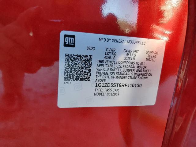 2024 CHEVROLET MALIBU LT 1G1ZD5ST9RF110130