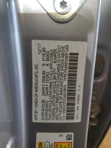 2018 HONDA ACCORD 1HGCV1F31JA010815