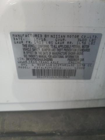2018 NISSAN KICKS S - 3N1CP5CU4JL543265