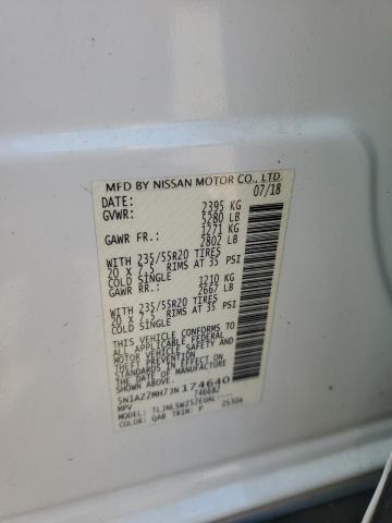 2018 NISSAN MURANO S 5N1AZ2MH7JN174640