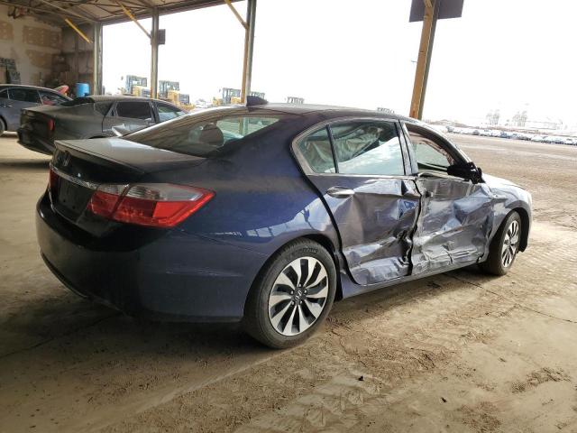 HOND ACCORD TOURING HYBRID 2014 blue  hybrid engine 1HGCR6F79EA006893 photo #4