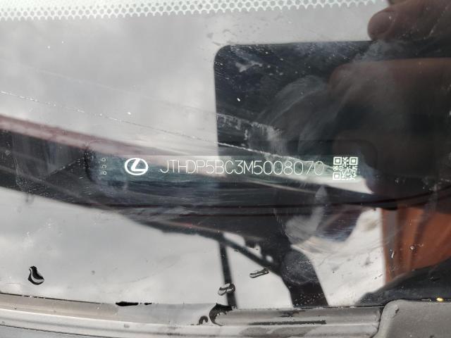 2021 LEXUS RC-F BASE JTHDP5BC3M5008070